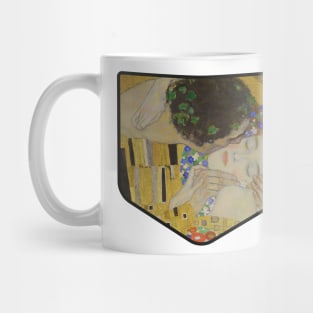 Art in your pocket. The kiss Mug